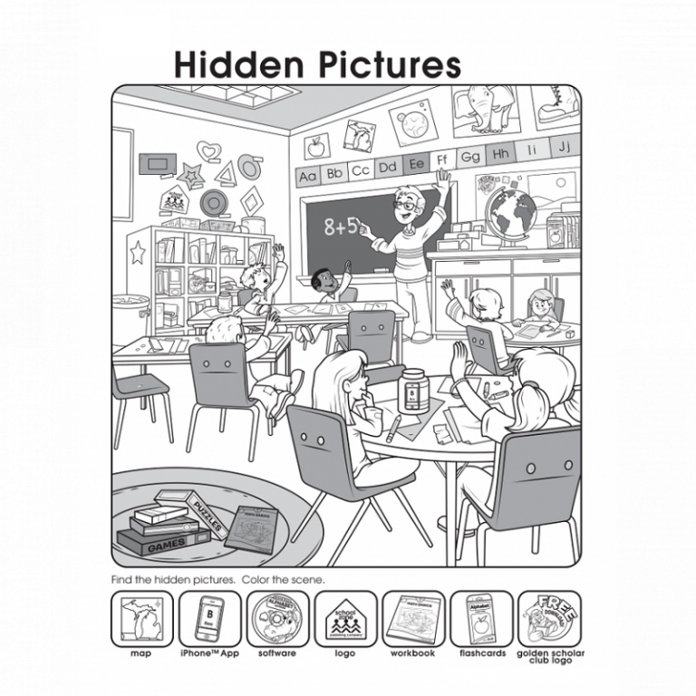 Printable Hidden Picture Worksheets K5 Worksheets