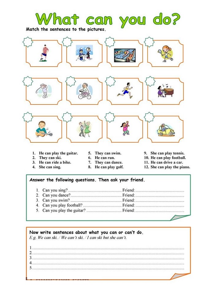 sports worksheets for kids easy