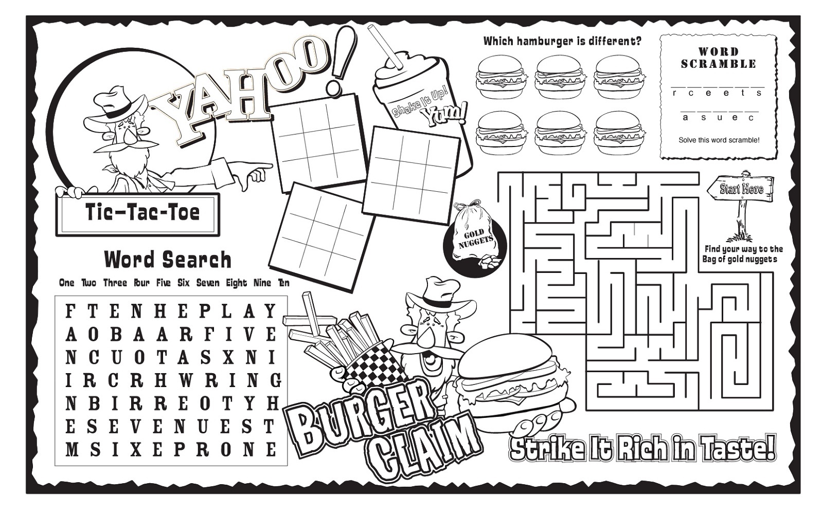 Activity Sheets for Children