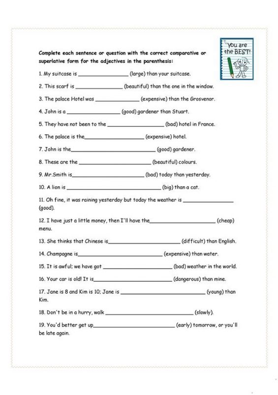 Exercise Worksheets Printable | K5 Worksheets