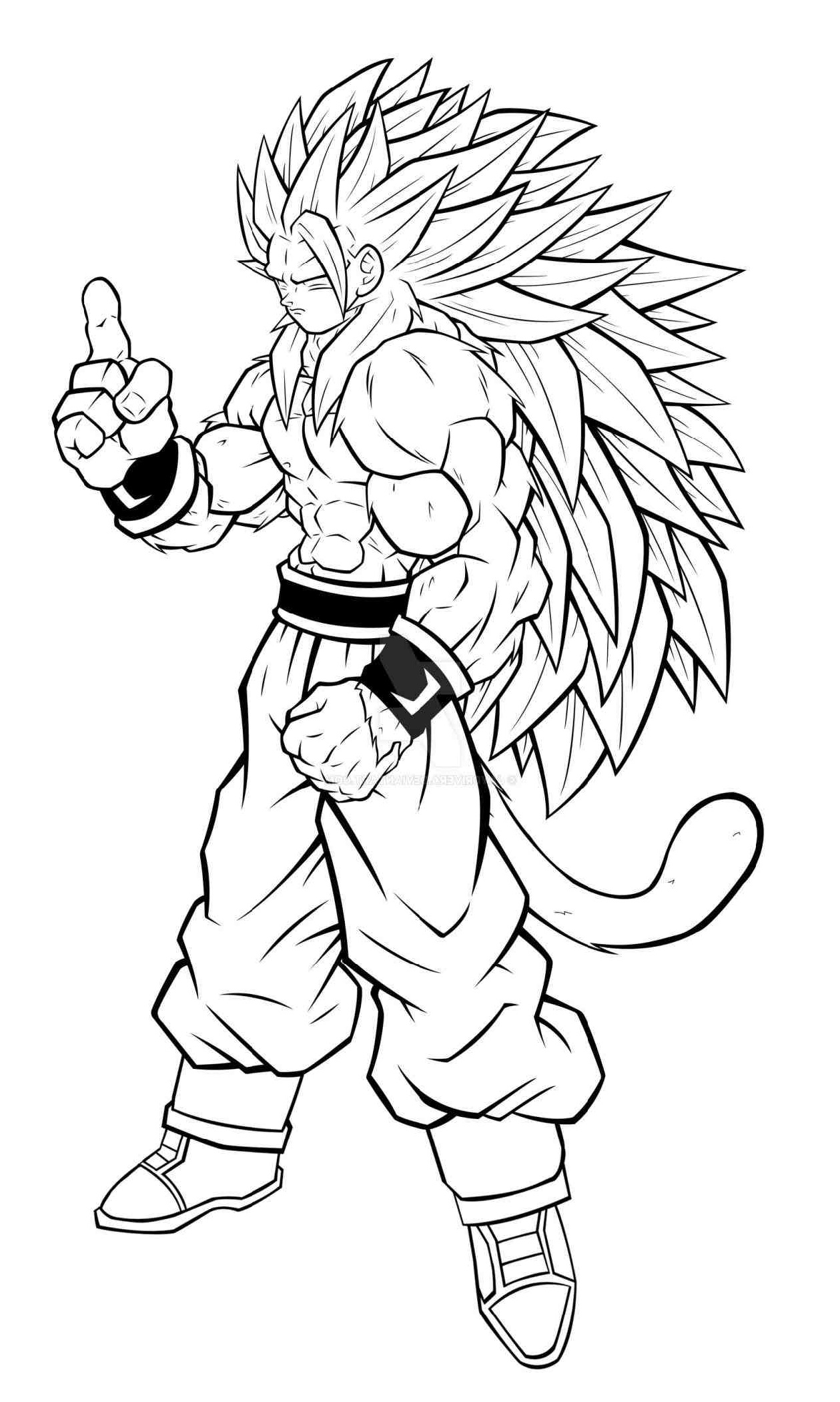 Dragon Ball Z Coloring Pages Trunks K5 Worksheets