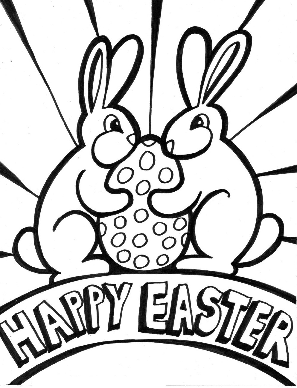 Printable Easter Coloring Pages Free