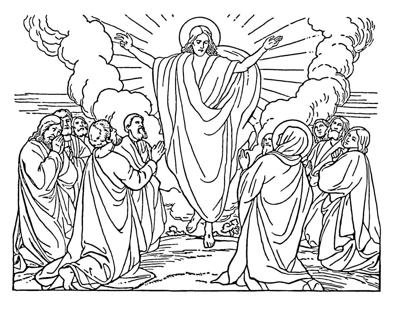 Bible Coloring Pages Printable