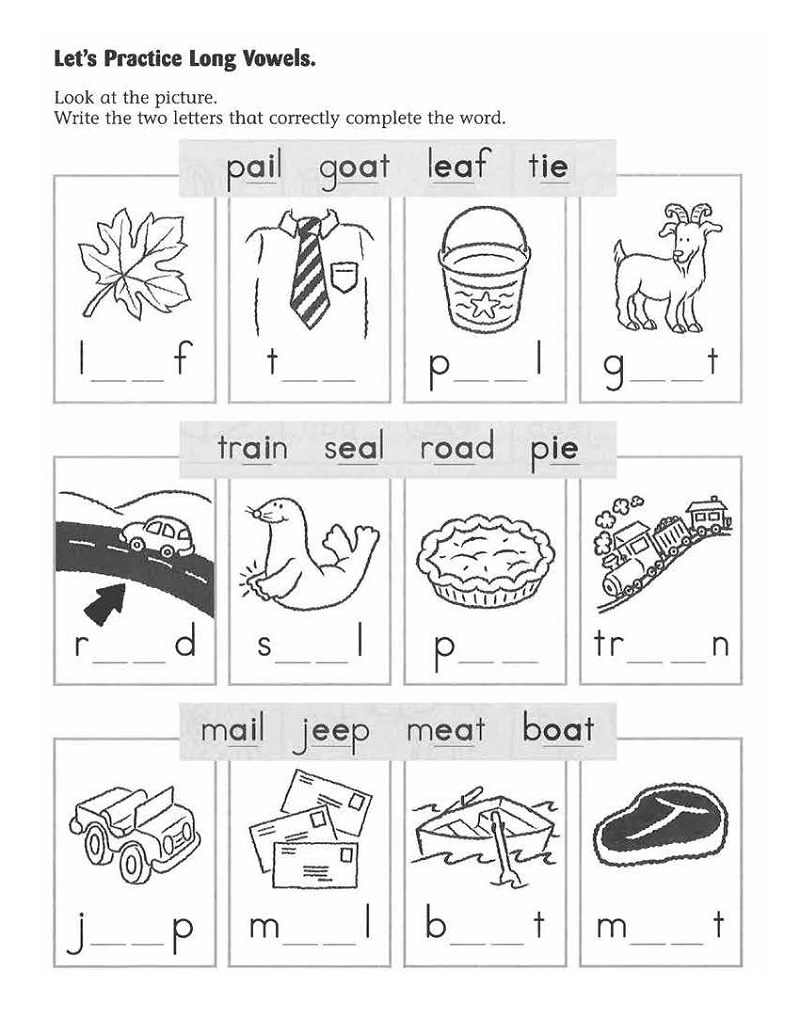 English-For-Kindergarten-Free-Worksheet-Long-Vowels