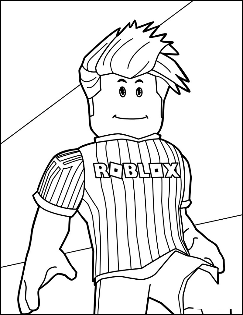 Roblox Coloring Pages | K5 Worksheets