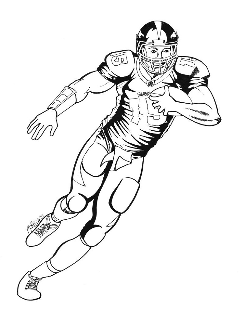 Broncos Coloring Pages Printable