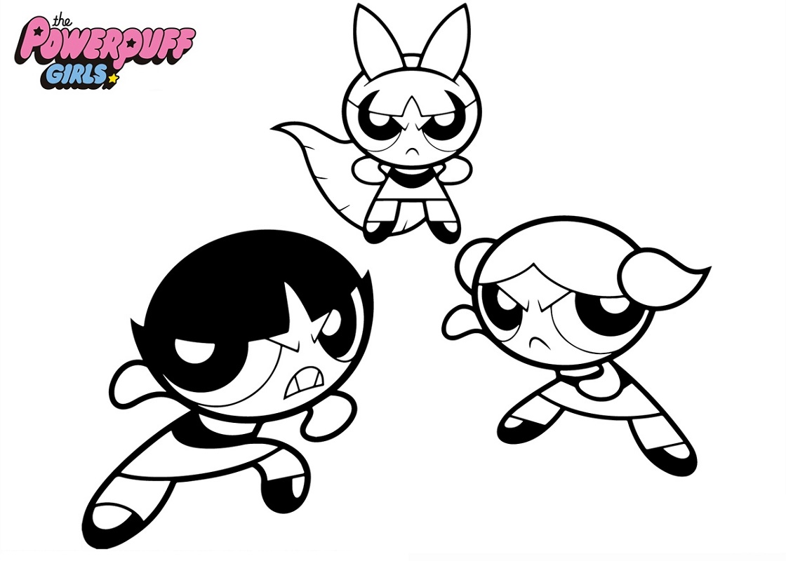 Cartoon-Network-Coloring-Pages-Powerpuff-Girls