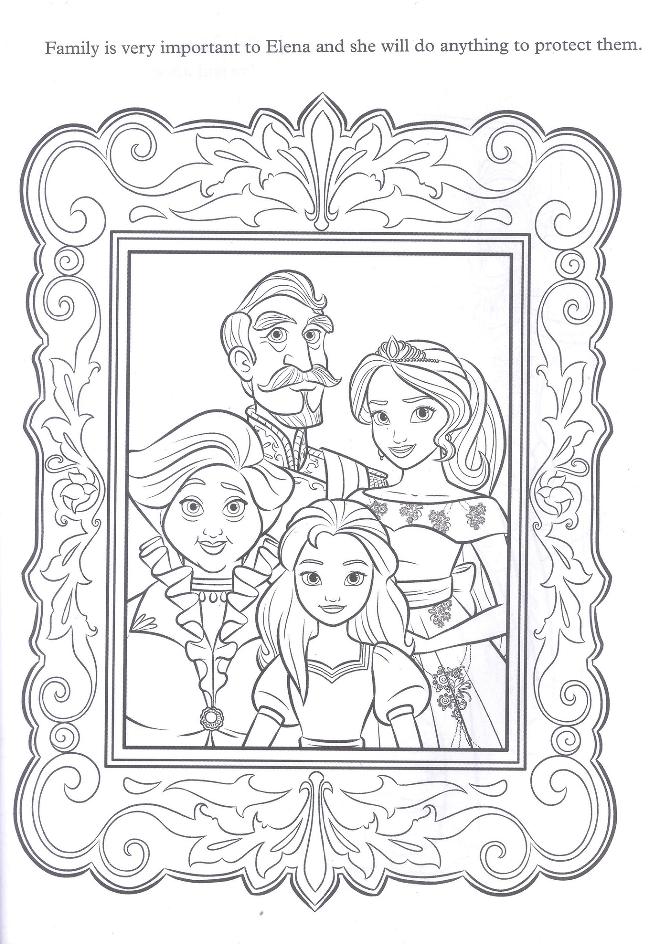 Elena Of Avalor Coloring Pages Disney