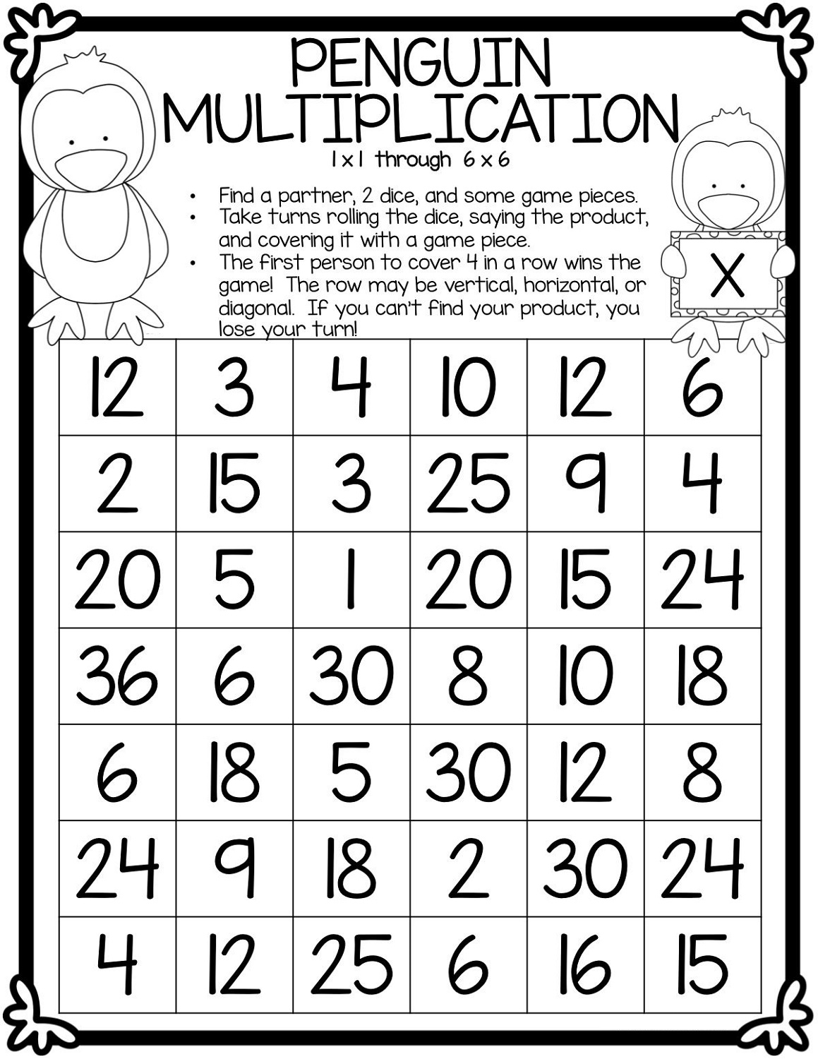 Free Math Printouts Multiplication K5 Worksheets