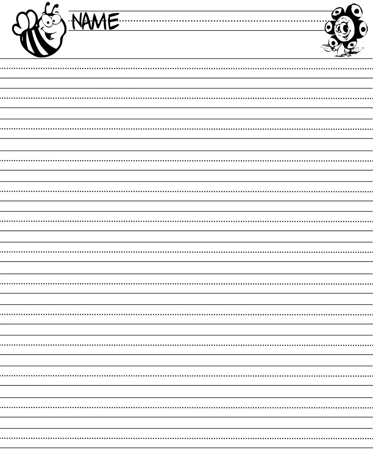 Free Printable Children's Book Template Writing