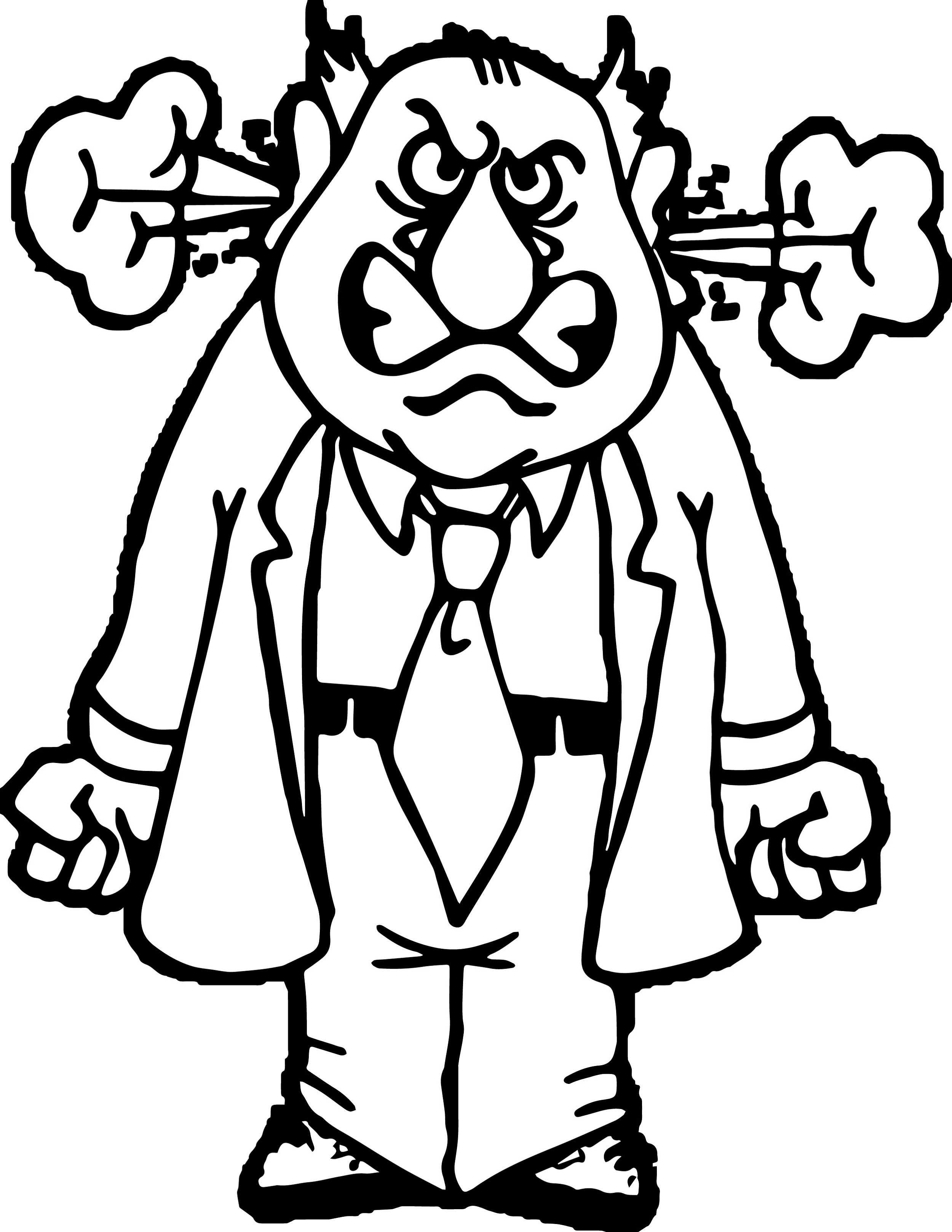 Anger Management Coloring Pages Angry Person
