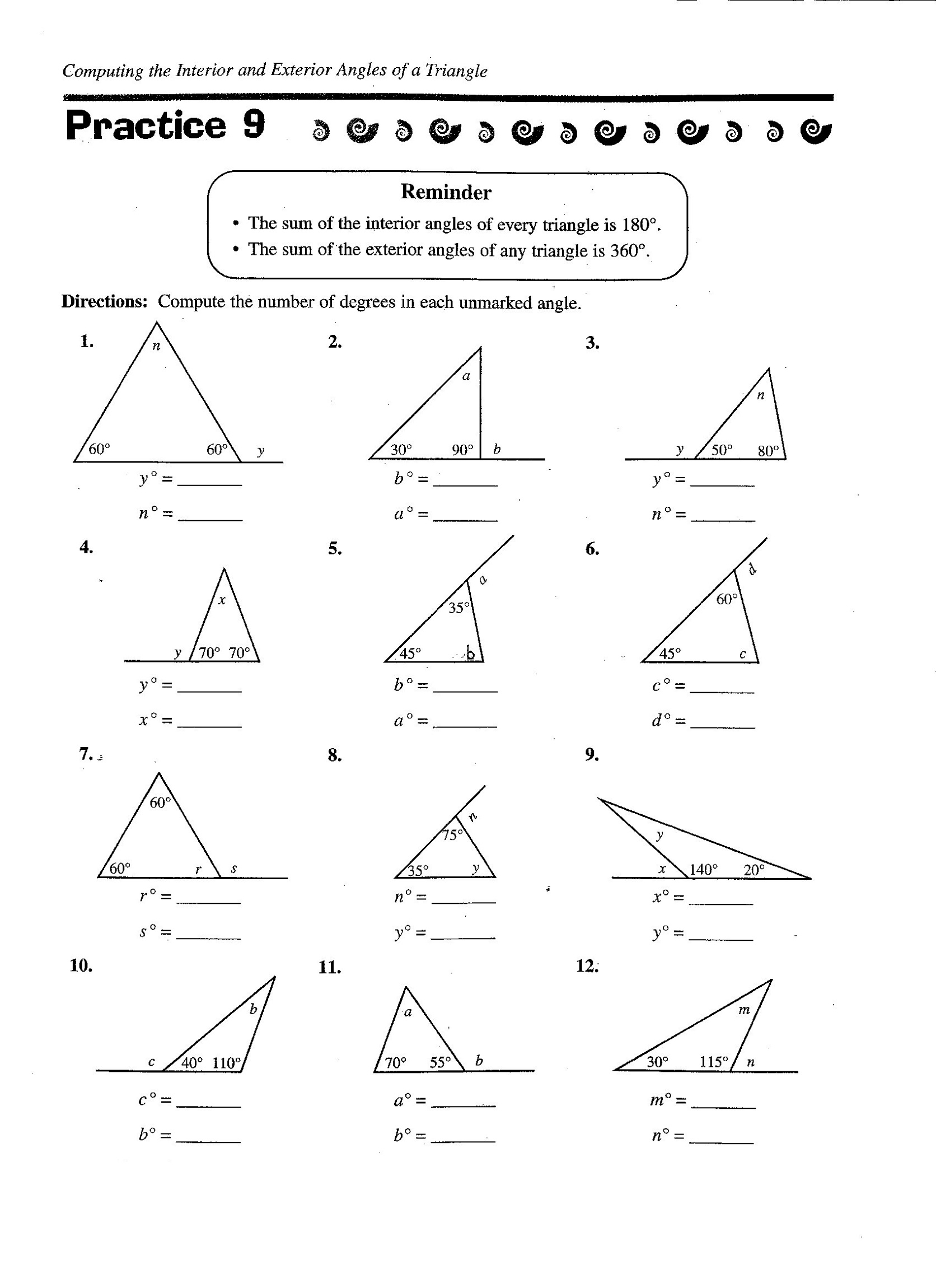 Grade-7-Math-Worksheets-Triangles