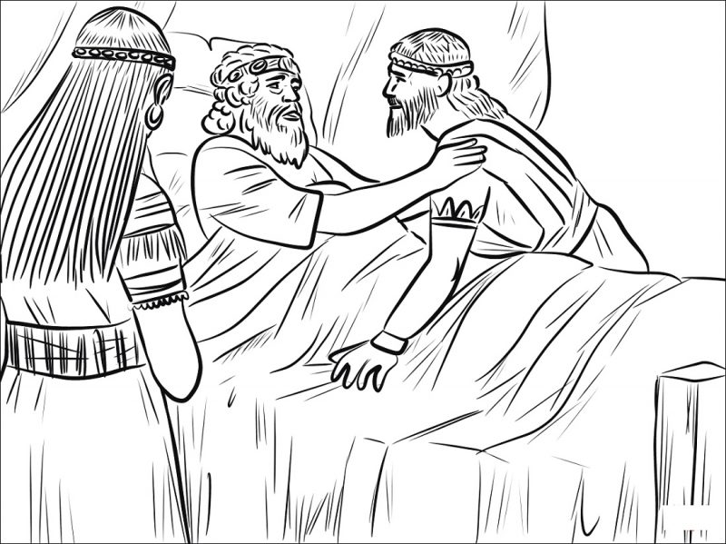 King David Coloring Pages K5 Worksheets