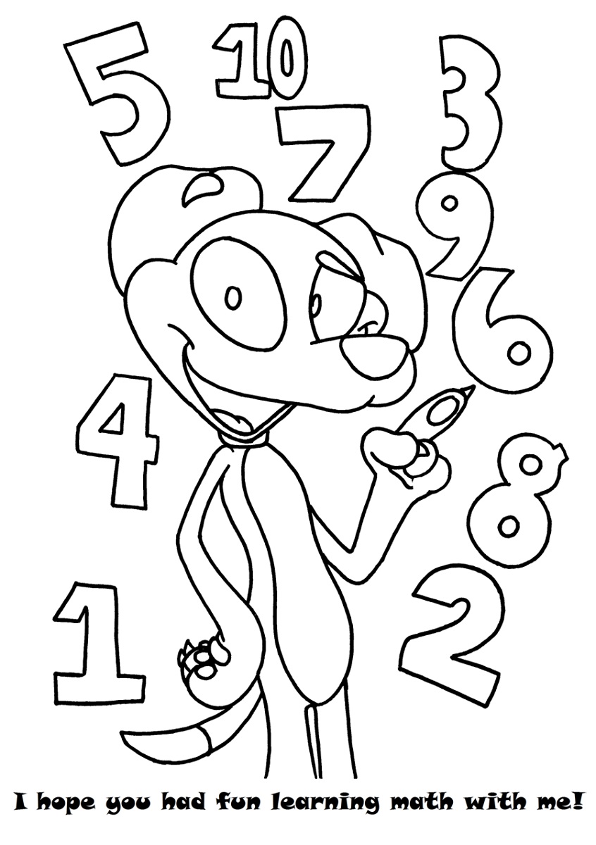 Free Printable Math Pages Coloring