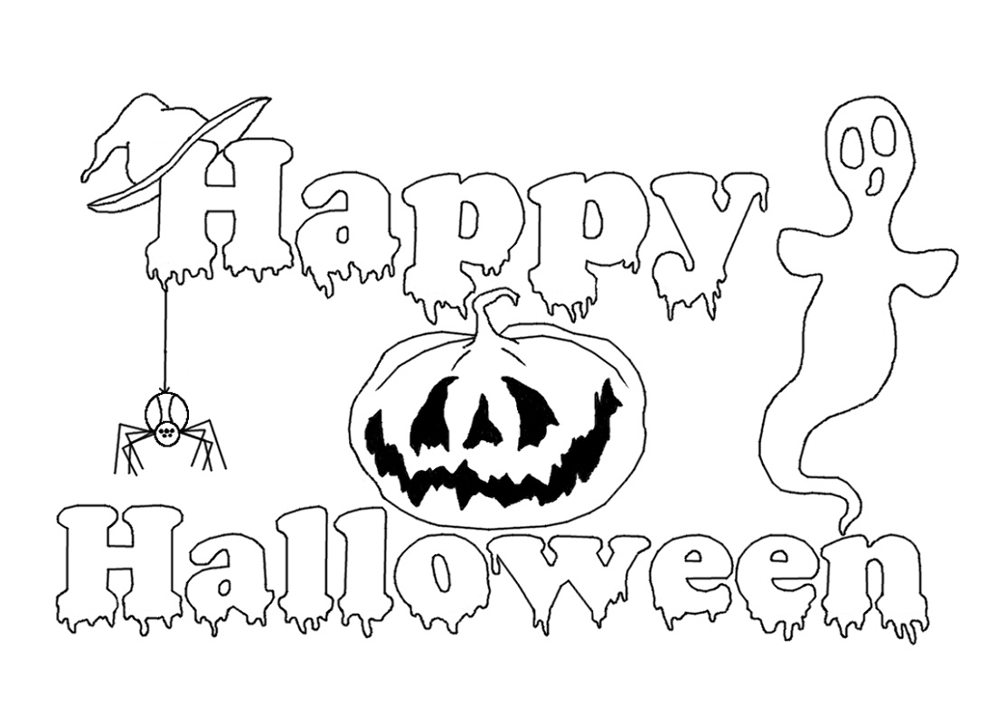 Halloween Coloring Sheets Printable