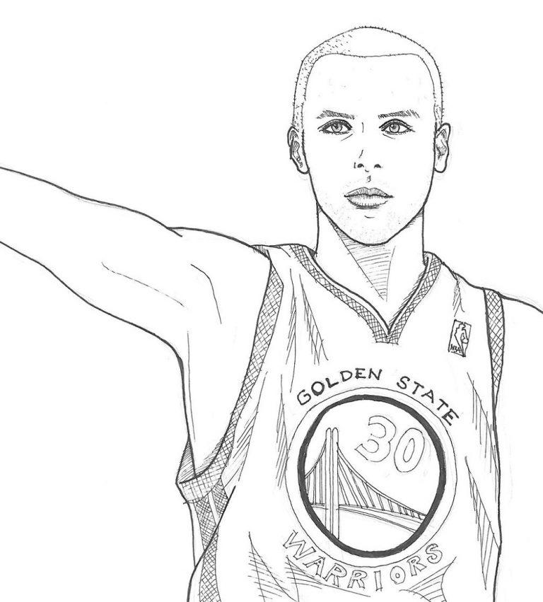Kyrie Irving Coloring Sheet Coloring Pages