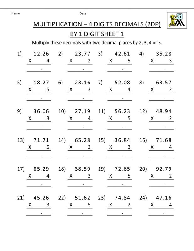 Printable Math Worksheets for Learning | K5 Worksheets