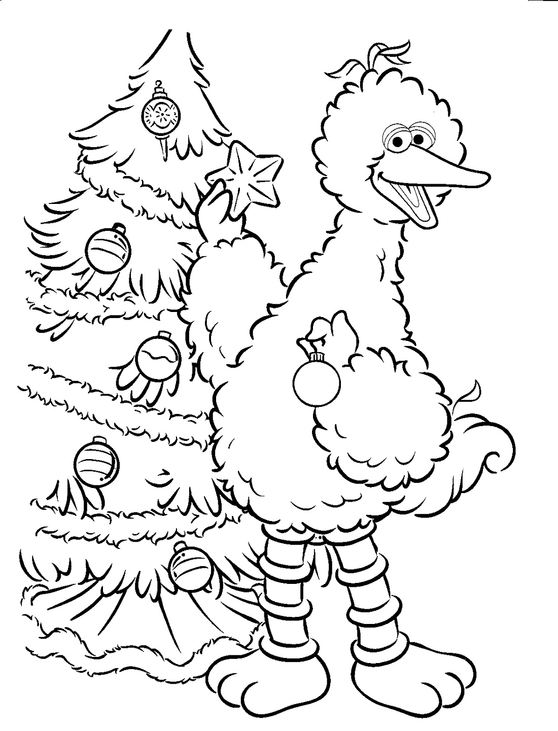 Sesame Street Coloring Pages Printable