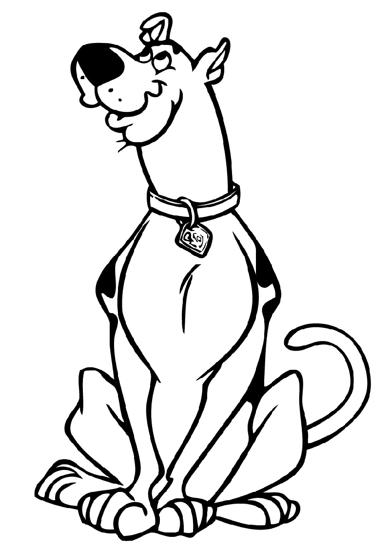 Scooby Doo Coloring Pages kids