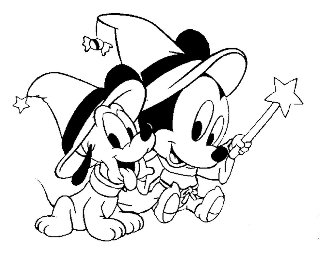  Baby-Mickey-Mouse-Coloring-Pages-Halloween