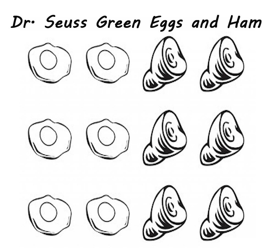 Green Eggs And Ham Coloring Pages To Print