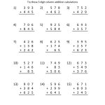 Math Sheets To Print Out Addition