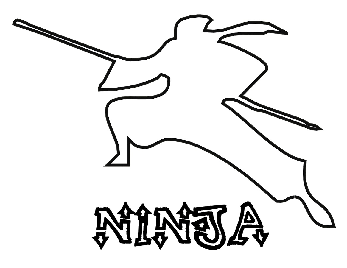 Ninja Coloring Pages Printable