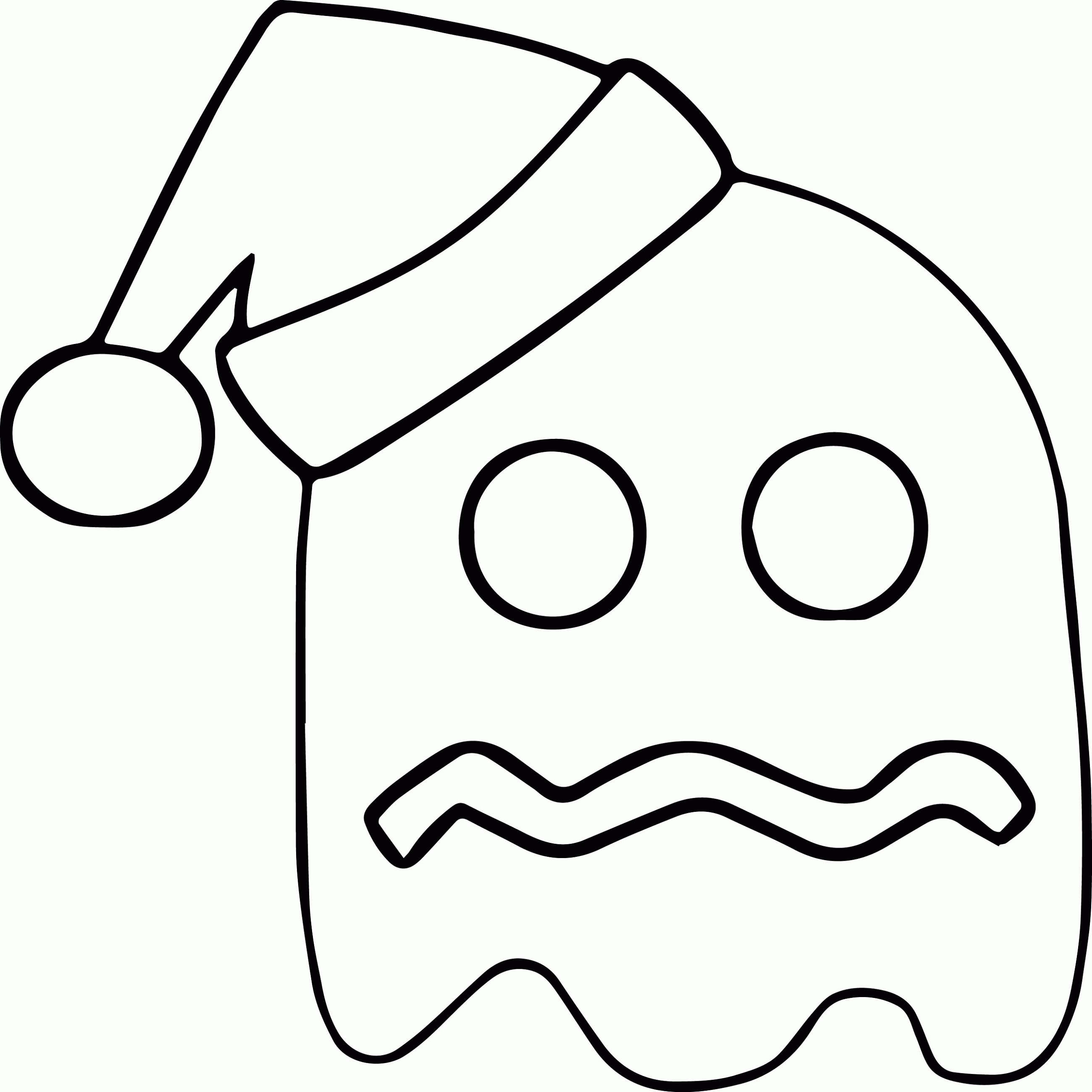 Pacman Coloring Pages Ghostly Adventure