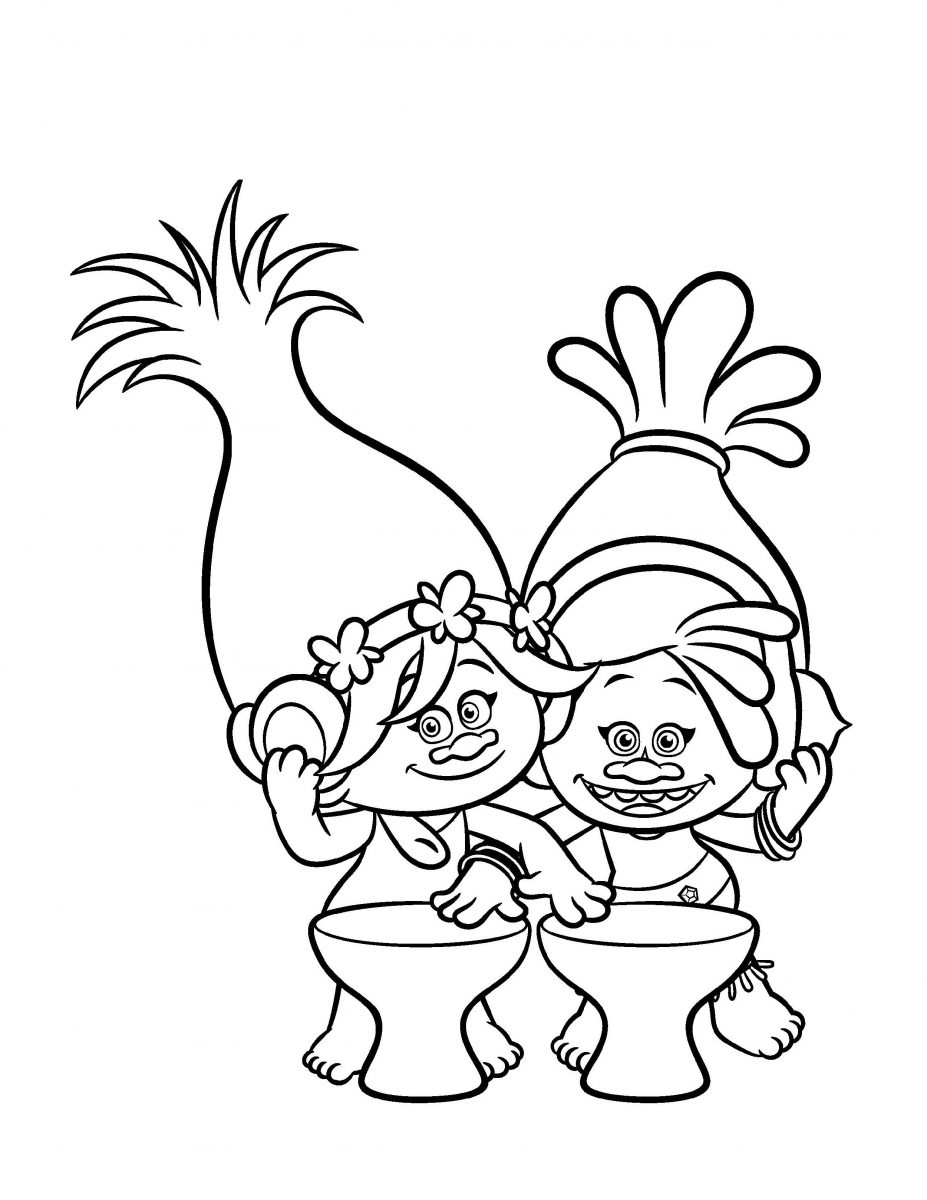 Princess Poppy Coloring Coloring Pages