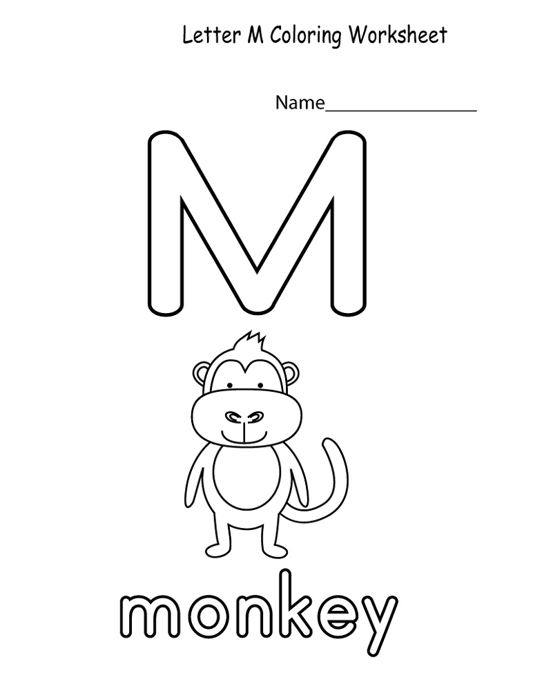 Toddler Activity Pages Letter