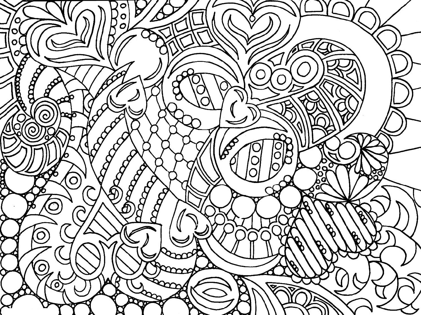 Cool Coloring Pictures For Adults