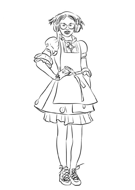 Descendants 2 Coloring Pages