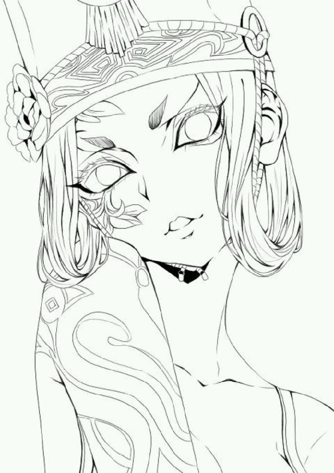Coloring Book Sakuya To Print