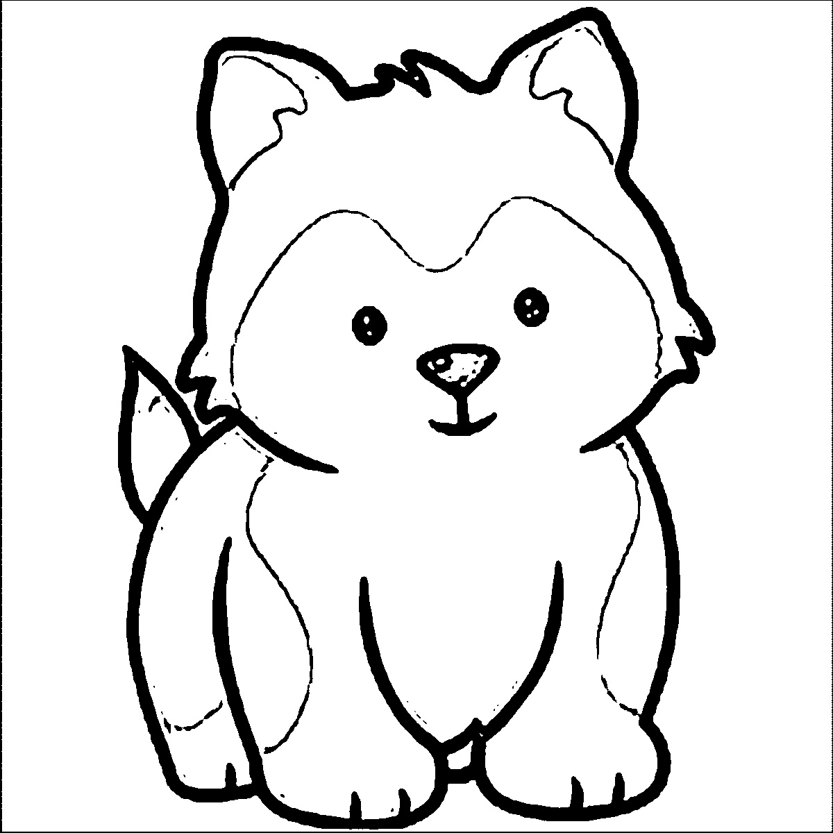 40+ Puppy Coloring Pictures