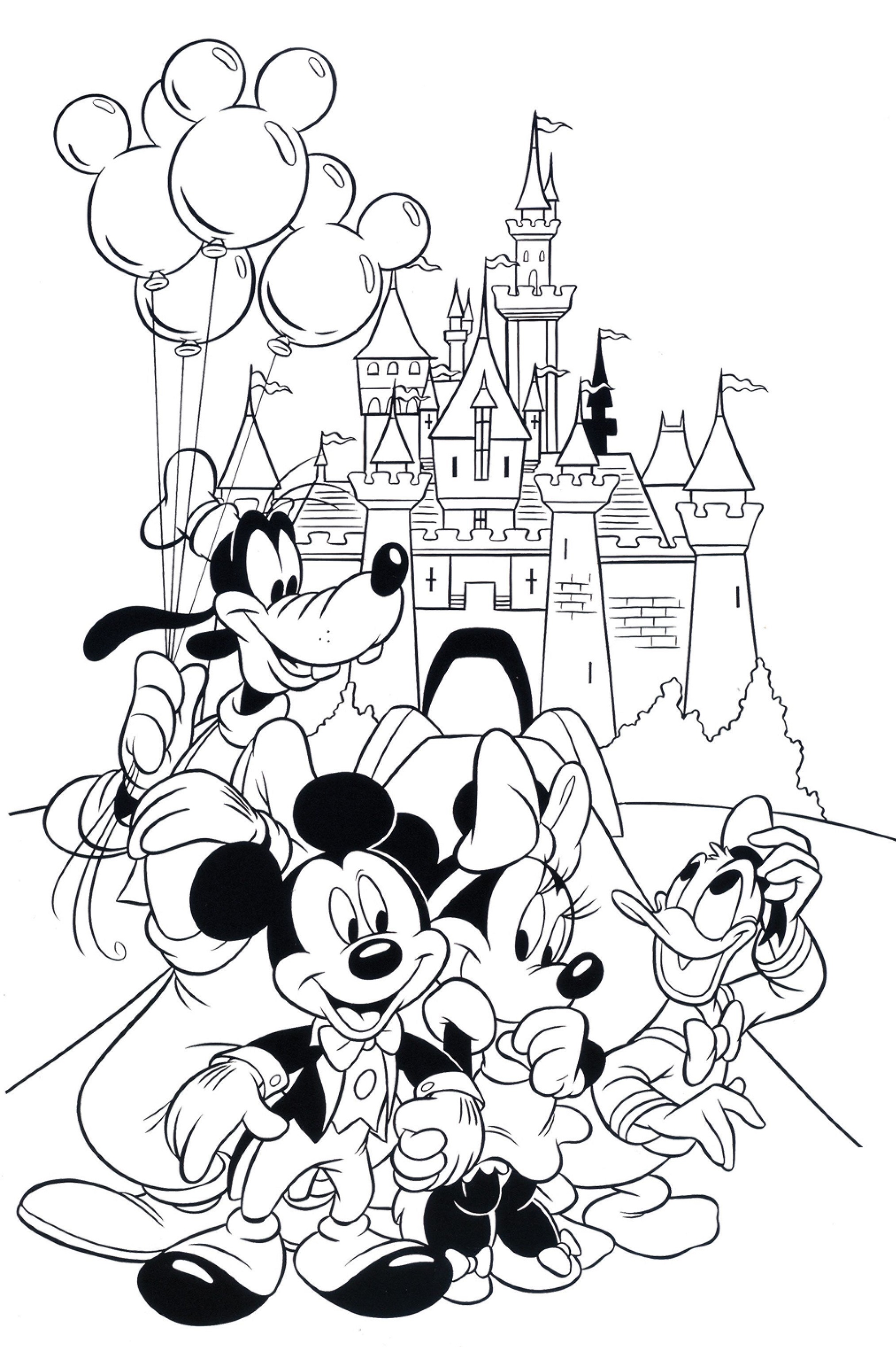 Free Disney Coloring Pages Characters