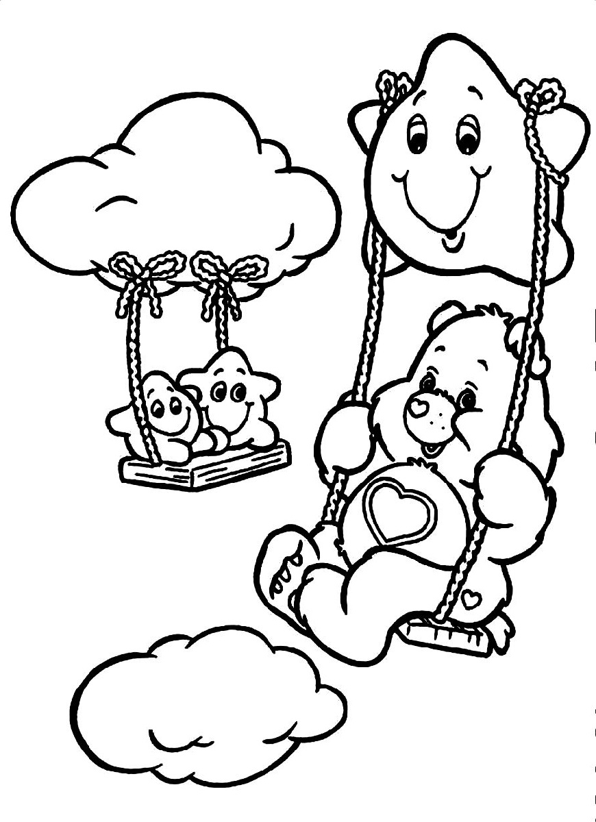 Care Bear Coloring Pages To Print