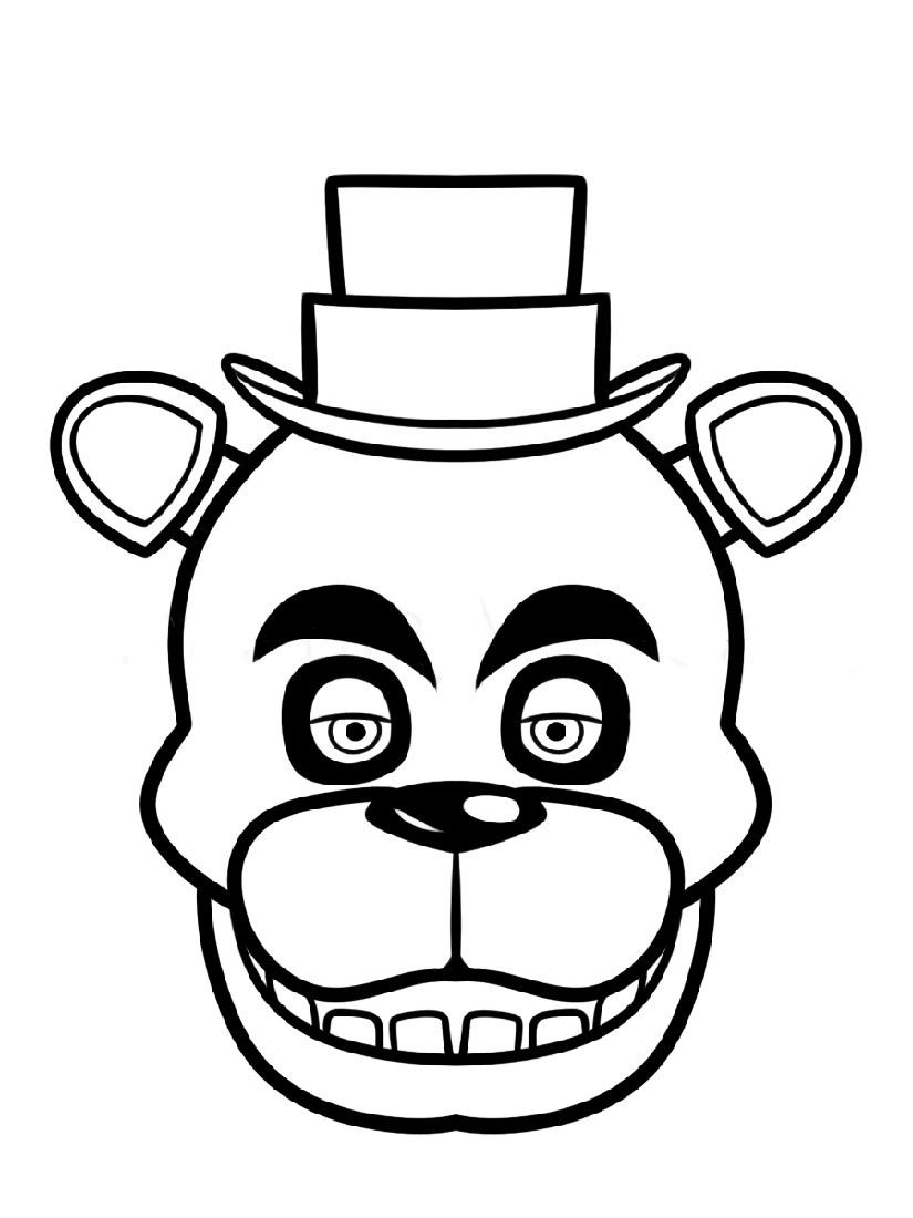 Five Nights At Freddy_s Coloring Pages To Print