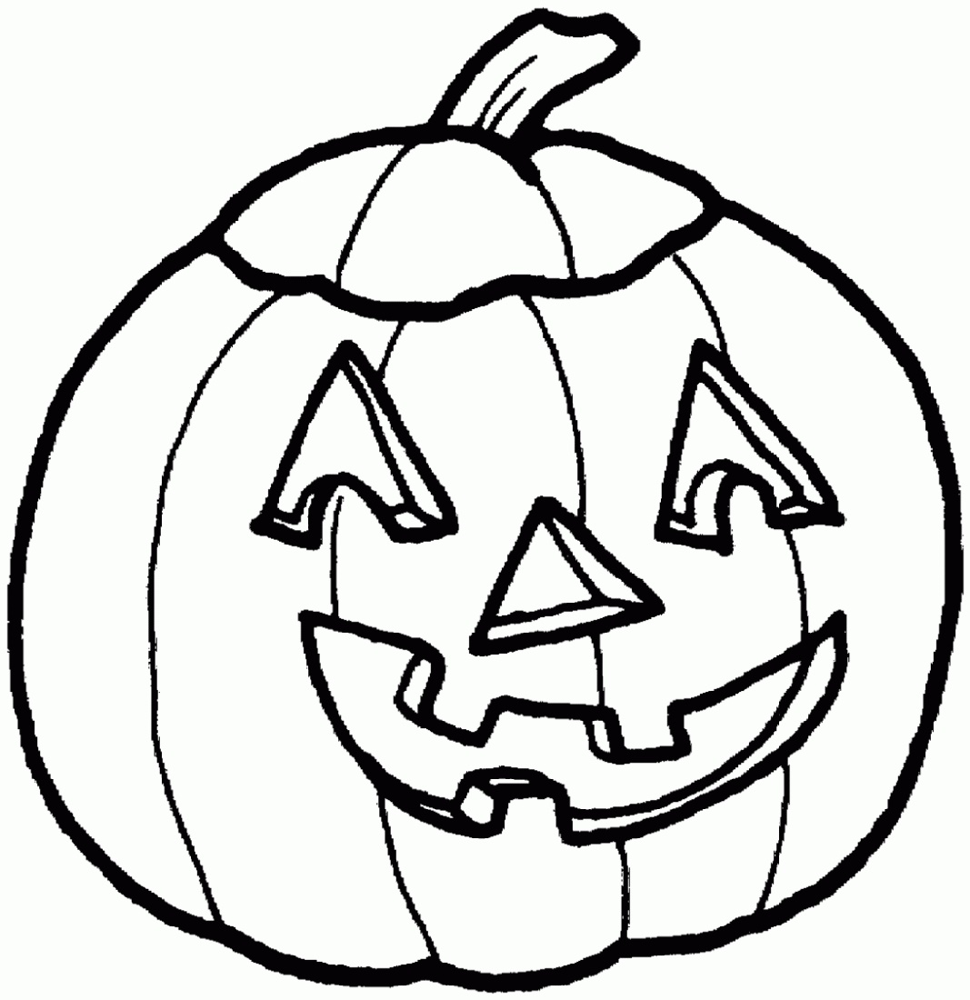 Halloween Coloring Pages Pumkins