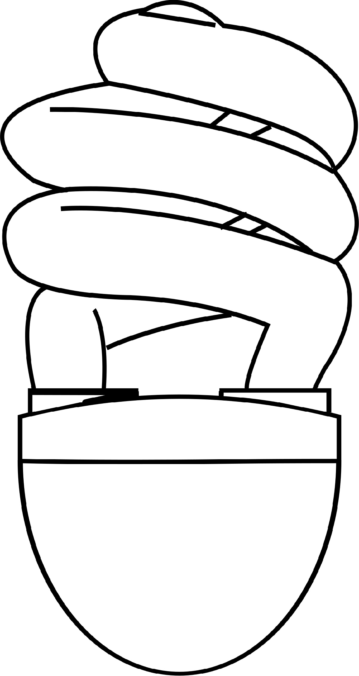 Light Bulb Coloring Page Printable