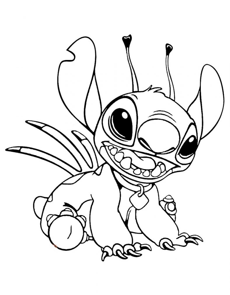 Lilo And Stitch Coloring Pages | K5 Worksheets