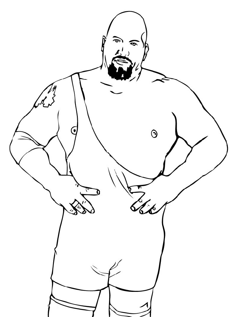 WWE Coloring Pages Free