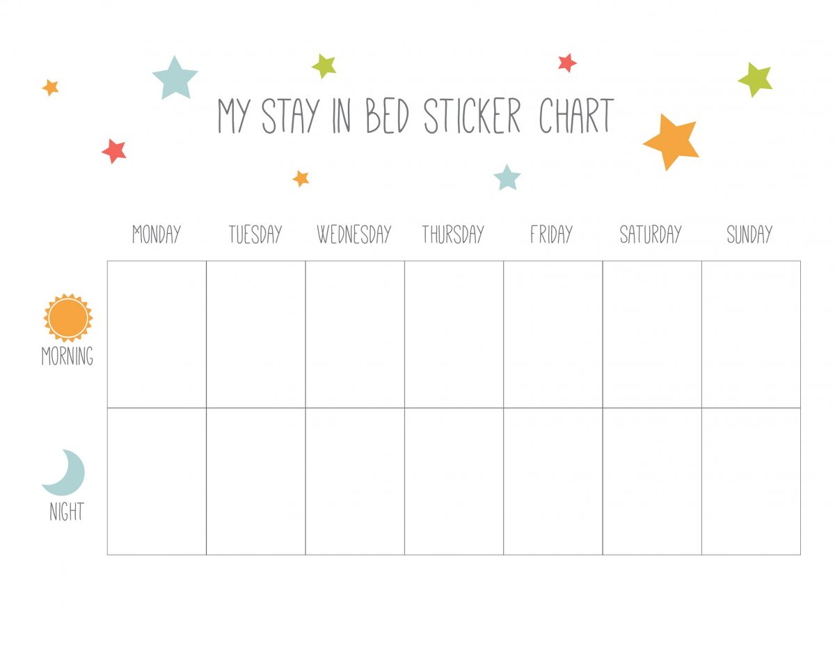 Make Your Own Reward Chart Bed